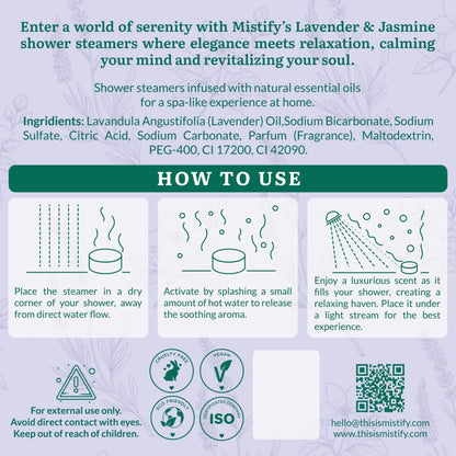 Mistify Escape – Relaxing Shower Steamers