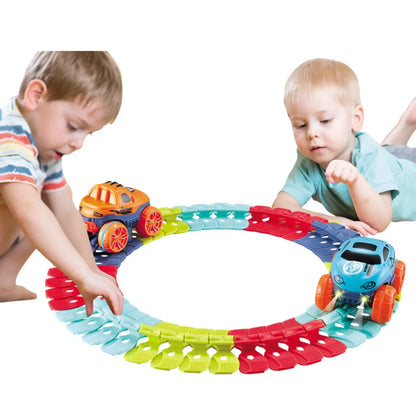 Changeable Track Car Set – 46 Piece Track
