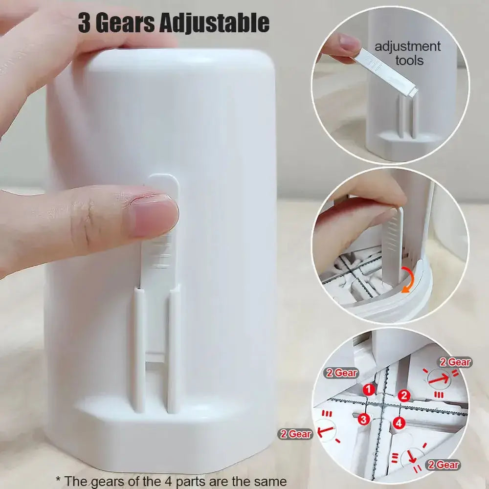 Wall Mounted Soap Powder Dispenser with Adjustable Grinder