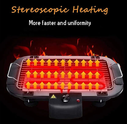 Smokeless Electric BBQ Grill 2000w