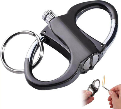 2-in-1 Survival Keychain Lighter