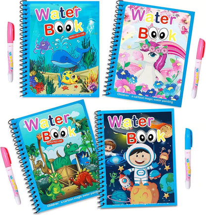 🌟Last day to get 33% off🌟Magic Water Book - Conjure up the drawing - Colouring book