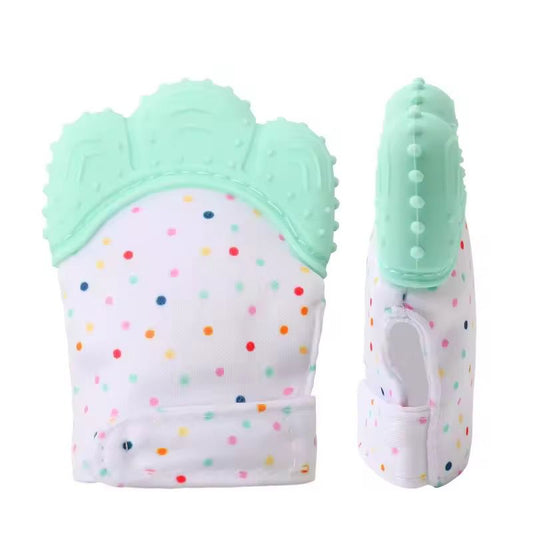 50% OFF| Baby Soothing Teething Pain Relief Protection Glove