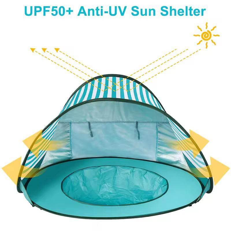 Pop-Up Baby Shade Tent with Detachable Cover – Now 36% OFF